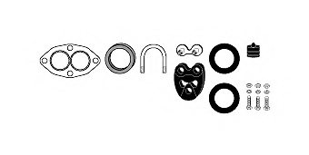 HJS 82 13 6377 Mounting Kit, exhaust system